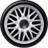 Фото #4 товара J-Tec J13586 Set of 13 Inch Wheel Trims in Silver & Chrome