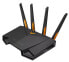 Фото #1 товара ASUS TUF-AX4200 - Wi-Fi 6 (802.11ax) - Dual-band (2.4 GHz / 5 GHz) - Ethernet LAN - Black - Tabletop router