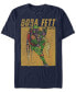 Star Wars Men's Classic Boba Fett Bounty Hunter Jet Pack Short Sleeve T-Shirt Синий, S - фото #1