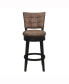 Фото #2 товара Барный стул для кухни Hillsdale Kaede Wood and Upholstered высокий 45"