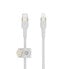 Belkin CAA011BT3MWH - 3 m - USB C - USB C/Lightning - White