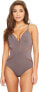 Jets by Jessika Allen Women's Aspire Plunge One-Piece Sz. 6 US / 10 AU 150042