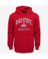 Infant Boys and Girls Scarlet, Gray Ohio State Buckeyes Play-By-Play Pullover Fleece Hoodie and Pants Set