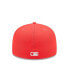 Фото #3 товара Men's Red Chicago White Sox Lava Highlighter Logo 59FIFTY Fitted Hat