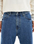 Фото #4 товара Hollister baggy fit jeans in mid wash