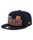 Фото #1 товара Men's Navy Auburn Tigers Game Day 9Fifty Snapback Hat