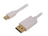 Фото #1 товара StarTech.com Model MDP2DPMM1MW Mini DisplayPort to DisplayPort Adapter Cable Mal