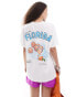 Фото #3 товара Reclaimed Vintage unisex Florida oranges t-shirt in white