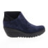 Фото #1 товара Fly London Yego YEGO400FLY-004 Womens Blue Suede Ankle & Booties Boots 41