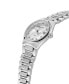 ფოტო #2 პროდუქტის Women's Swiss Highlife Diamond (1/20 ct. t.w.) Stainless Steel Bracelet Watch 31mm