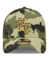 Фото #3 товара Men's Camo Kansas City Royals 2022 Armed Forces Day 39THIRTY Flex Hat