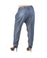 ფოტო #3 პროდუქტის Women's Plus Size Tencel Drop Crotch Jogger Pants