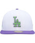 Фото #3 товара Men's White Los Angeles Dodgers 2020 World Series Side Patch 59FIFTY Fitted Hat