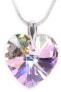 Фото #1 товара Romantic Heart Necklace Vitrail Light