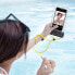 Uniwersalny wodoodporny pokrowiec etui na telefon max 7.2'' na basen nad wodę żółty