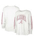 ფოტო #2 პროდუქტის Women's White Alabama Crimson Tide Statement SOA 3-Hit Long Sleeve T-shirt