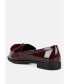 bowberry bow-tie patent loafers