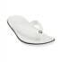 Фото #5 товара Crocs Crocband Flip Flops Men's Size 11 White Lightweight and Waterproof