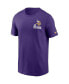 Фото #3 товара Men's Purple Minnesota Vikings Blitz Essential T-shirt