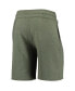 Men's Heathered Olive Cincinnati Reds Mainstream Tri-Blend Shorts