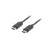 Фото #1 товара Кабель USB C Lanberg CA-CMCM-10CU-0010-BK Чёрный