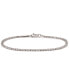 ფოტო #1 პროდუქტის Diamond Tennis Bracelet (1/2 ct. t.w.) in 10k White Gold