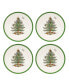 Christmas Tree Salad Plate, Set of 4 - фото #1