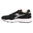 Фото #3 товара Diadora Eclipse Italia Lace Up Mens Black Sneakers Casual Shoes 177154-80013