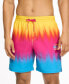 Фото #1 товара Men's 7" Tie-Dye Swim Shorts