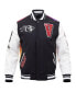 Men's Black Virginia Union University 2024 NBA All-Star Game x HBCU Classic Varsity Full-Snap Jacket