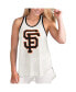 Women's White San Francisco Giants Tater Racerback Tank Top