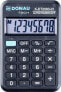 Фото #1 товара Kalkulator Donau Kalkulator kieszonkowy DONAU TECH, 8-cyfr. wyświetlacz, wym. 89x59x11 mm, czarny