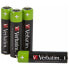 VERBATIM AAA Rechargeable Battery 4 Units