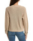 Фото #2 товара Hannah Rose Honeycomb Knit Cashmere-Blend Sweater Women's