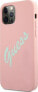 Guess Etui Guess GUHCP12MLSVSPG Apple iPhone 12/12 Pro różowo zielony/green pink hardcase Silicone Vintage