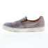 Фото #5 товара Bed Stu Hermione F319001 Womens Gray Leather Lifestyle Sneakers Shoes 11