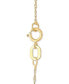 ფოტო #2 პროდუქტის Ruby (1-1/3 ct. t.w.) & Diamond Accent 18" Pendant Necklace in 14k Gold