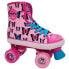 PARK CITY Quad Skate Canvas Butterfly Roller Skates