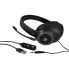 V7 Premium Over-ear Stereo Headset - Boom Mic - PC - Mac - Tablets - Laptop Computer - Gaming - Video Conferencing - 3.5mm - USB - Headset - Head-band - Calls & Music - Black - Binaural - Volume + - Volume -
