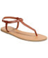 Фото #10 товара Босоножки женские Sun + Stone Krisleyy T-Strap Slingback Flat Sandals, созданные для Macy's
