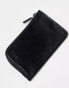 DKNY Lumen zip card holder in black