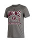 Фото #2 товара Men's Heather Charcoal Texas A&M Aggies 13 NCAA Team National Championships Reminisce Tri-Blend T-shirt