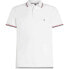 TOMMY HILFIGER Tipped Slim Fit short sleeve polo Белый, M - фото #1