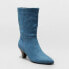 Фото #1 товара Women's Ada Dress Boots - Universal Thread Blue 5