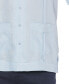 Фото #3 товара Men's 100% Linen Short Sleeve 4 Pocket Guayabera Shirt