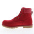 Фото #3 товара Lugz Brace HI MBRACHD-6080 Mens Red Synthetic Lace Up Casual Dress Boots 13