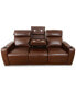 Greymel 84" Zero Gravity Leather Sofa with Power Headrests, Created for Macy's