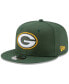 ფოტო #2 პროდუქტის Men's Green Bay Packers Basic 9FIFTY Adjustable Snapback Cap