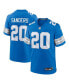 Men's Barry Sanders Blue Detroit Lions Retired Player Game Jersey