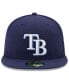 Фото #2 товара Tampa Bay Rays Authentic Collection 59FIFTY Cap